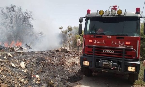 122 مهمة للدفاع المدني خلال 24 ساعة