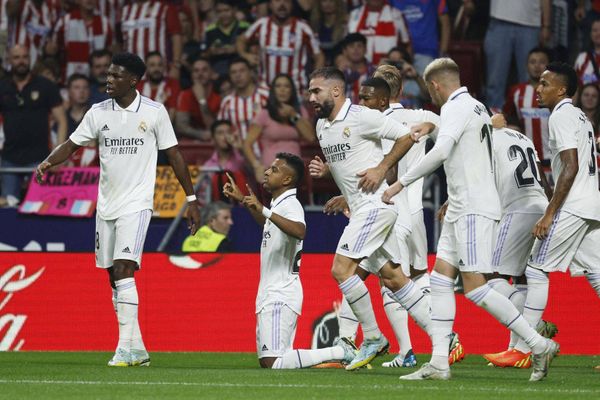 الدوري الاسباني: ريال يحسم دربي مدريد (2-1) ويستعيد الصدارة
