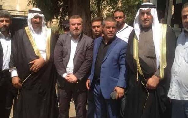 وفد من شيوخ العشائر زار خلدة معزياً