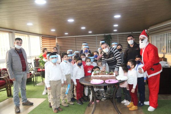 حركة شباب الشرق تحتفل بالاعياد مع أطفال بيت سيدة العطايا للطفل السعيد زحلة -كسارة