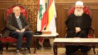 جنبلاط التقى أبي المنى