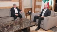 الحجار يبحث مع طليس أوضاع قطاع النقل ويشدد على ضبط المخالفات