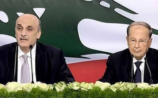 عون وجعجع في معراب امس