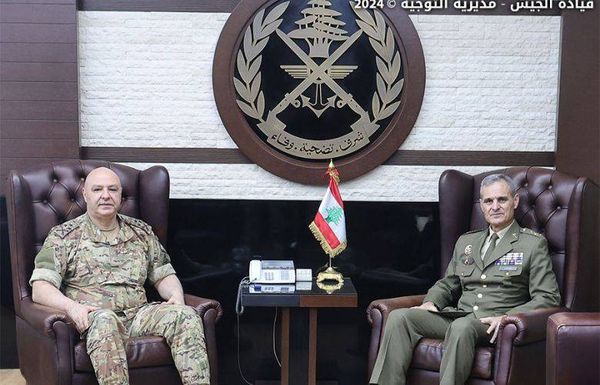 لازارو بحث مع ميقاتي
وقائد الجيش القرار 1701