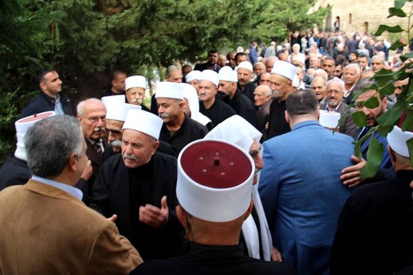 أرسلان التقى وفودا وجال في الشويفات معزيا