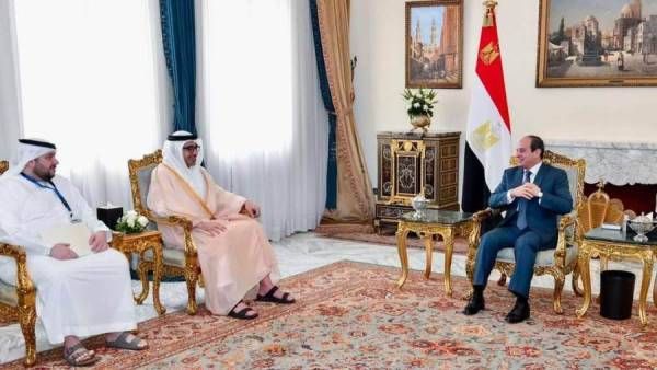 السيسي استقبل وزير خارجيّة الإمارات
والبحث تناول سُبل تعزيز العلاقات الثنائيّة