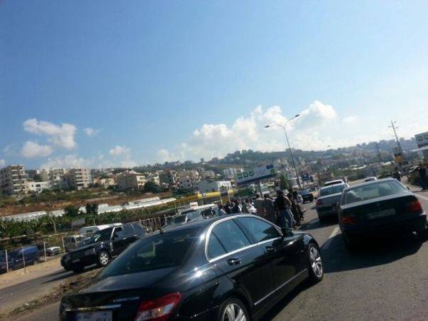 بالفيديو- حادث سير على أوتوستراد حالات