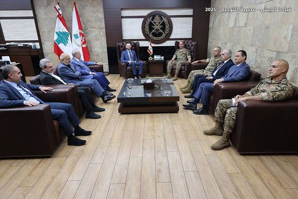 جنبلاط بعد لقائه هيكل: تأكيد على دور الجيش في تنفيذ قرارات الدولة