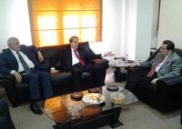 حرب التقى المرعبي وتابع شؤون الاتصالات
واطلع على مطالب نقابة صيادي الشمال