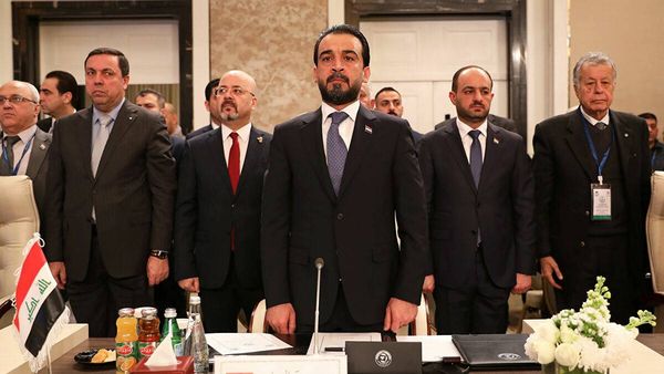 العراق... الحلبوسي يبحث مع مسؤولين أممين التحقيق في جرائم "داعش"