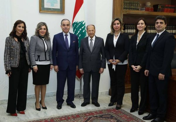 الرئيس عون يستقبل قضاة النيابة العامّة المالية