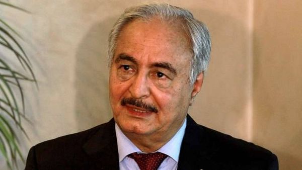 وصول قائد الجيش الوطني الليبي المشير خليفة حفتر إلى بنغازي