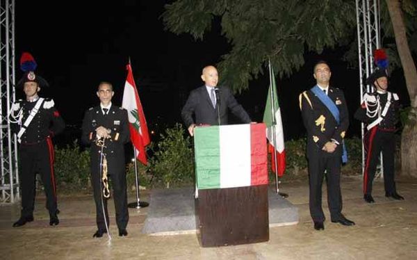 ماروتي في عيد الوحدة الإيطاليّة :
نقف دائماً بجانب لبنان ومُؤسساته
