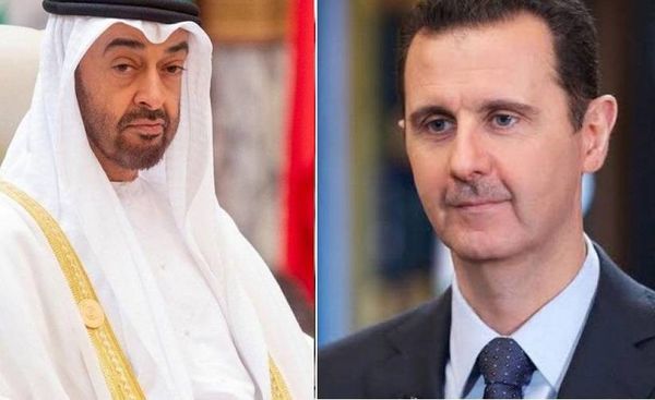الأسد يهنئ محمد بن زايد ويعرب عن تطلعه لتعزيز العلاقات بين البلدين