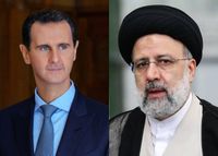 "مقاومته مشروعة".. الأسد ورئيسي يؤكدان موقفهما الداعم للشعب الفلسـطيني