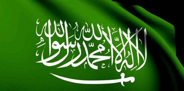 تشويه علم السعودية يثير موجة من الغضب .. صورة