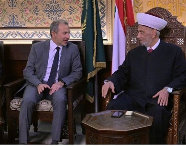 باسيل من دار الفتوى: المرحلة تتطلب وعياً كبيراً