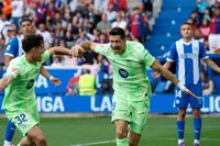 البطولات الأوروبية... ثلاثية ليفاندوفسكي تقود برشلونة الى الفوز على ألافيس