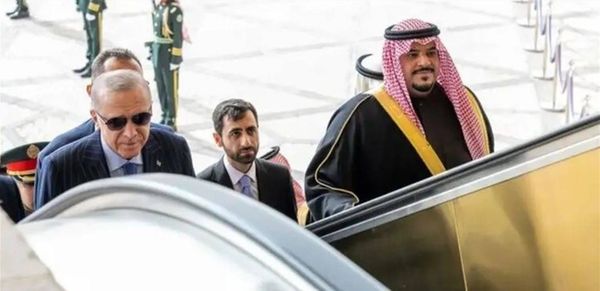 اردوغان في الرياض لبحث التطورات في المنطقة