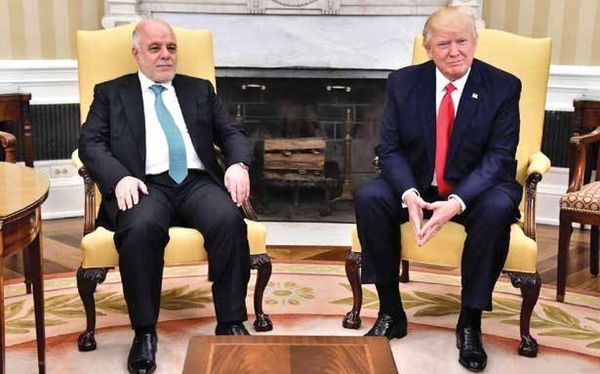 لقاء العبادي وترامب تزامن مع الذكرى الـ14 للغزو الاميركي