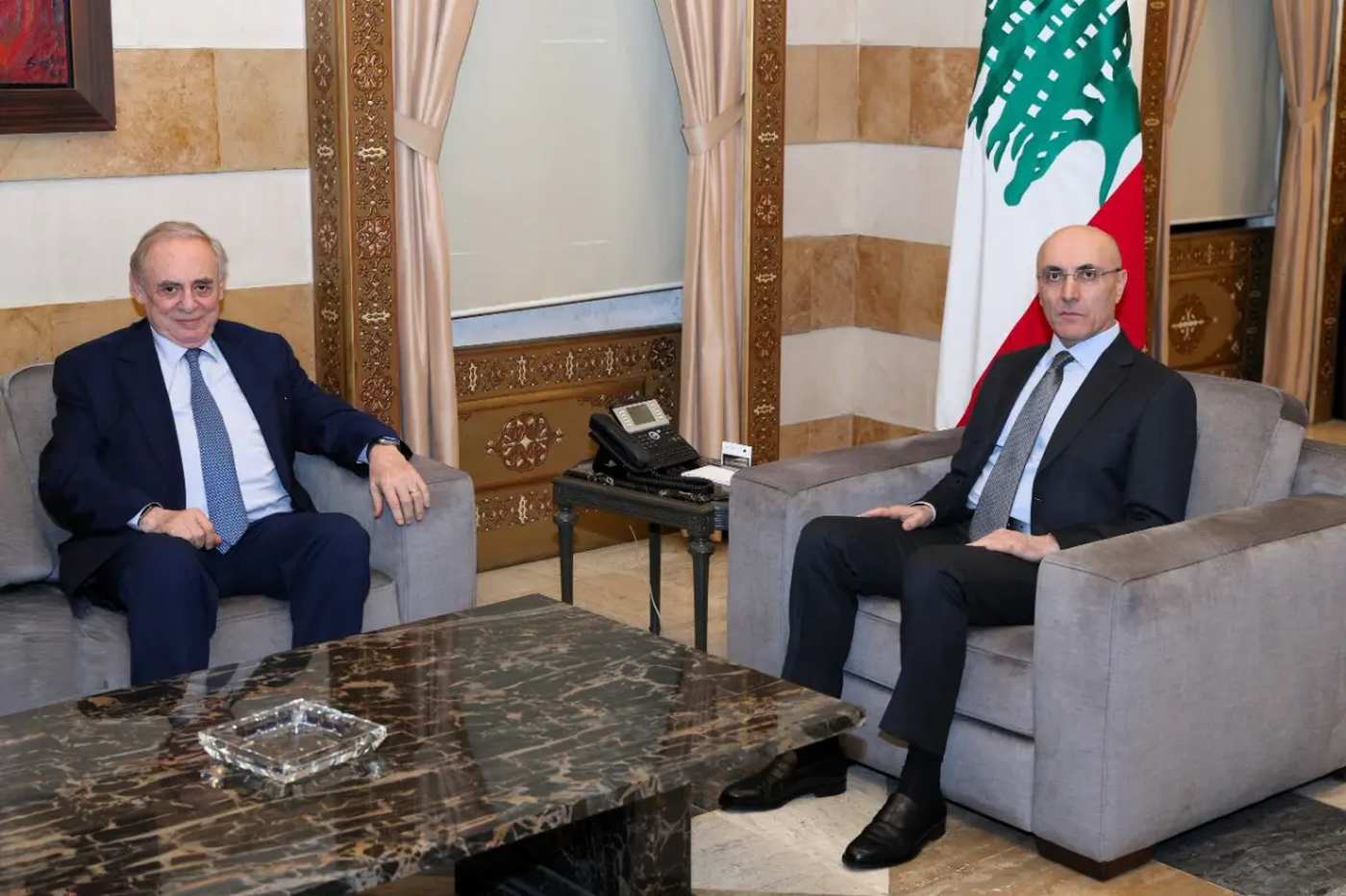 الحجار يبحث شؤوناً إنمائية وأمنية