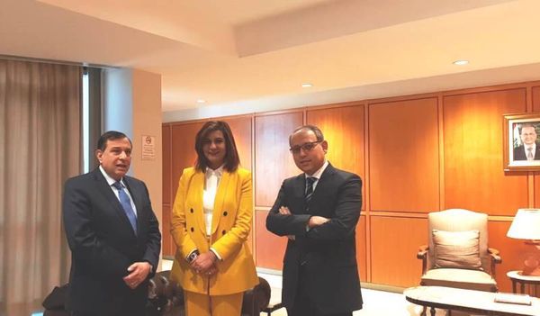 وزيرة الهجرة المصرية وصلت الى لبنان: تجربة المرأة في الحكومات العربية بدأت تأخذ شكلا جيدا