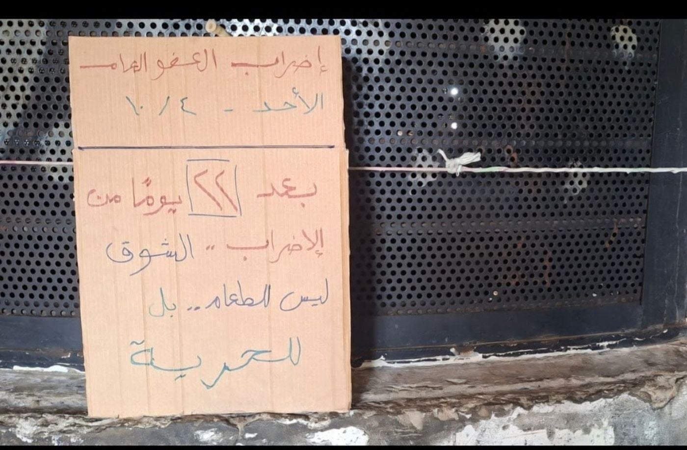إضراب السجناء يدخل يومه الـ22.. 58 حالة حرجة
