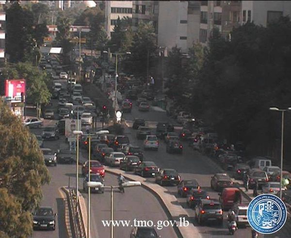 حركة المرور من تقاطع بشارة الخوري و رأس النبع وقصقص