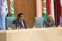 أبو الغيط يؤكد للمنفي إستعداد الجامعة العربية لدعم استقرار ليبيا