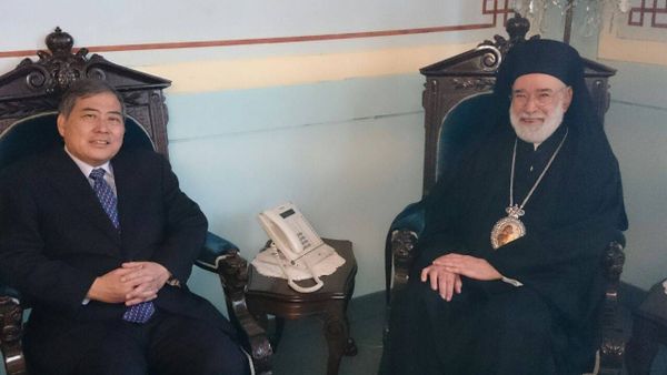 عوده استقبل سفير اليابان