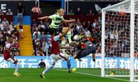 الدوري الانكليزي: سيتي يهدر نقطتين أمام أستون فيلا