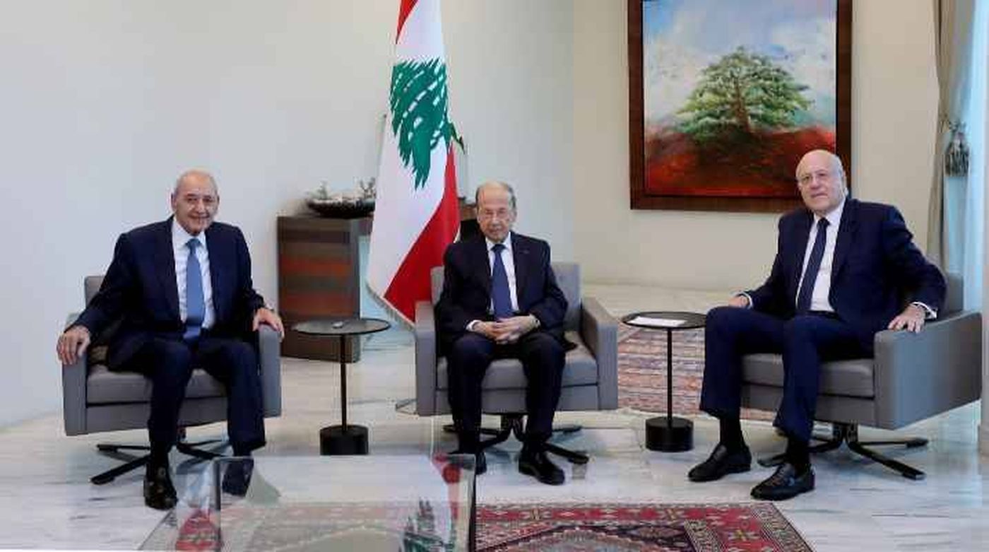 بري يتلقى رسالة من ميقاتي وعون يطلب اتخاذ التدبير المناسب