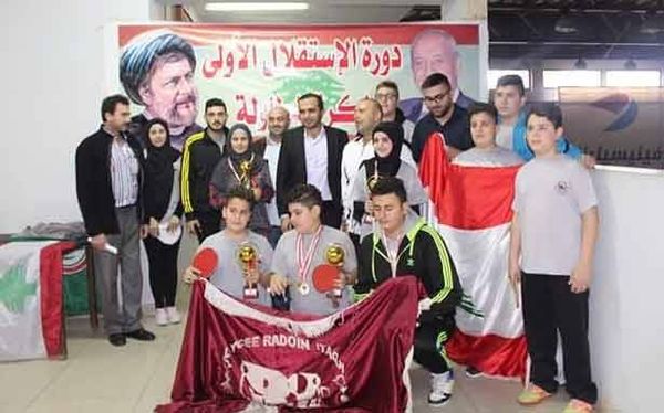 ثانوية رضوان العيتاوي تتألق
في دورة الاستقلال الاولى بكرة الطاولة