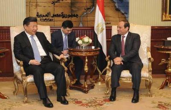 الرئيس الصيني يدعم مساعي مصر للحفاظ على الإستقرار
