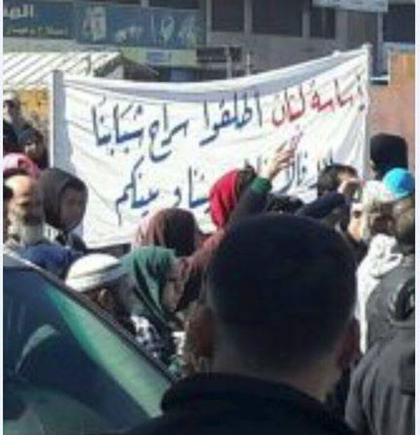 اعتصام لأهالي الموقوفين في طرابلس