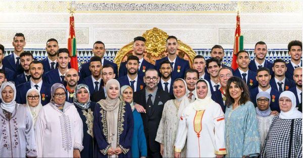 ماذا قال لاعبو المغرب بعد استقبالهم من الملك محمد السادس؟