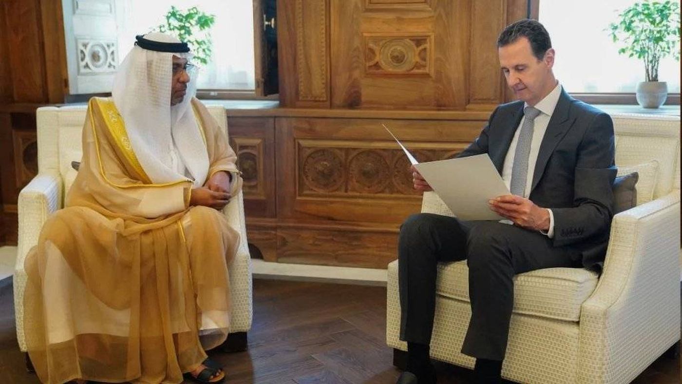 الأسد يتلقى دعوة رسمية من رئيس الإمارات لحضور "مؤتمر المناخ"