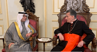 الراعي عرض مع  البخاري الاوضاع العامة: عودة سفراء دول الخليج عكست ارتياحا لبنانيا وطنيا