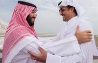 رسالة من بن سلمان إلى أمير قطر.. ماذا تضمّنت؟