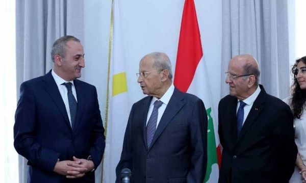 عون لبّى دعوة رئيس البعثة الفرنكوفونيّة في لبنان