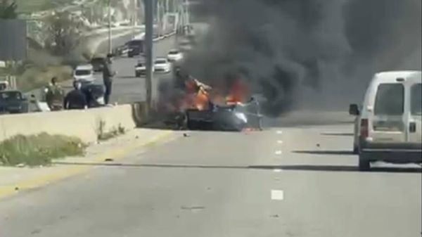 العدو يواصل عدوانه: إنذارات فغارات... شهيد و8 جرحى باستهداف سيارتين جنوباً