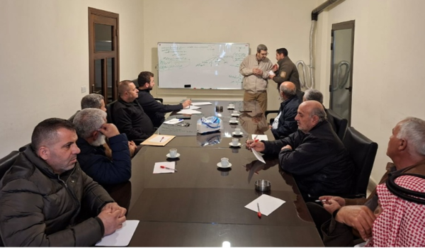 لقاء نقابي في اتحاد نقابات المزارعين في بعلبك