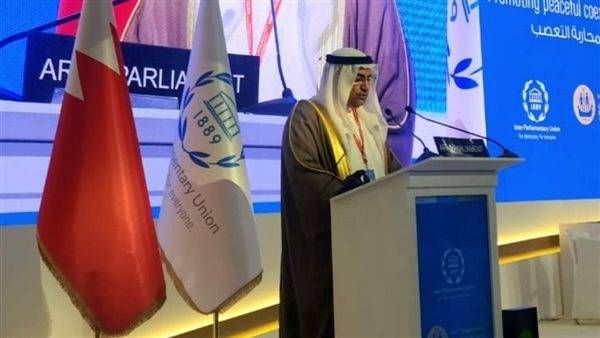 رئيس البرلمان العربي من المنامة: التدخلات الإقليمية والدولية تهدد التعايش السلمي في المنطقة العربية وتؤجج نار الفتنة