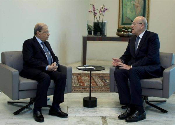 توافق بين عون وميقاتي على جلسة للحكومة الخميس لحسم الموازنة