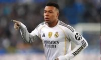 مبابي يعزز صدارة هدافي الدوري الإسباني ويقترب من هدفه المئوي مع ريال مدريد
