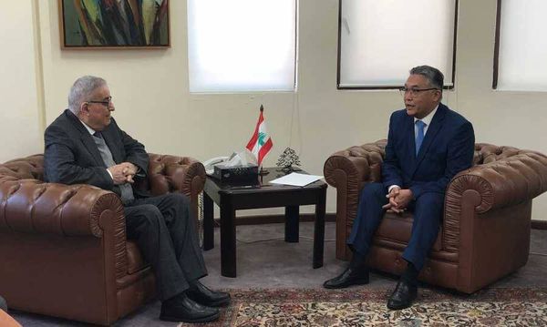 بوحبيب بحث مع سفير كازاخستان
إلغاء تأشيرات الدخول بين البلدين