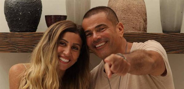 بعد انفصالهما العام الماضي.. هذه كواليس جلسة الصلح بين عمرو دياب ودينا الشربيني