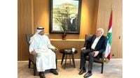 ميقاتي يستقبل السفير القطري
